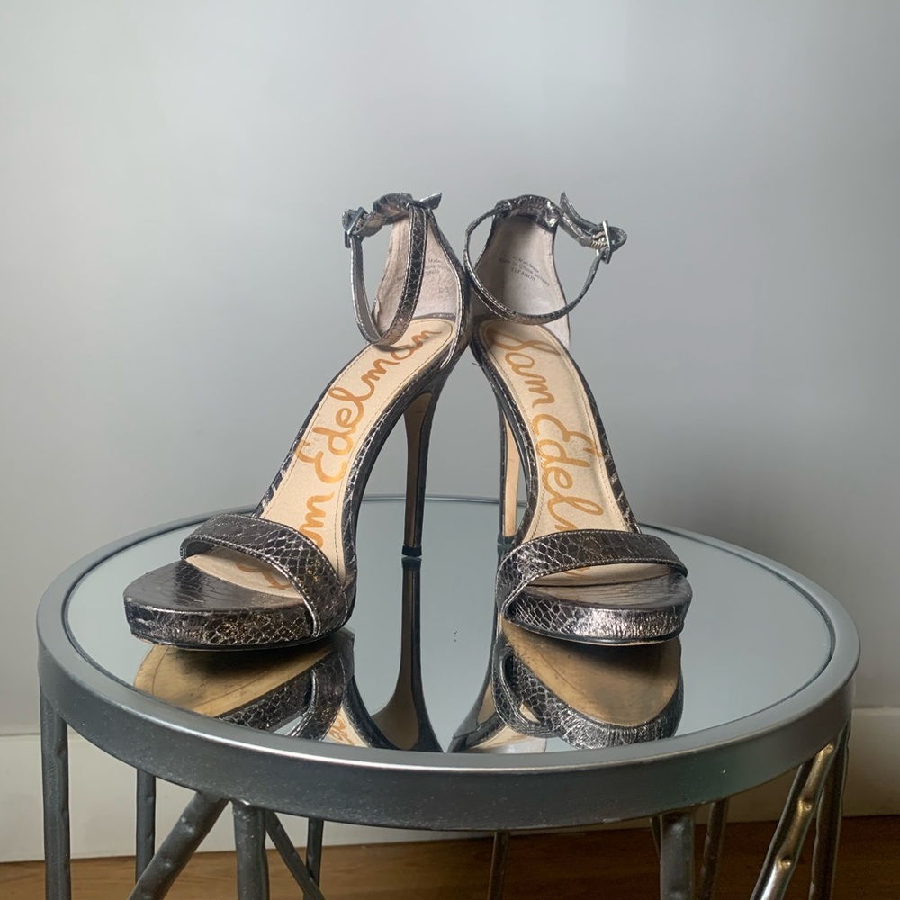 Ariella Ankle Strap Stiletto Heel
